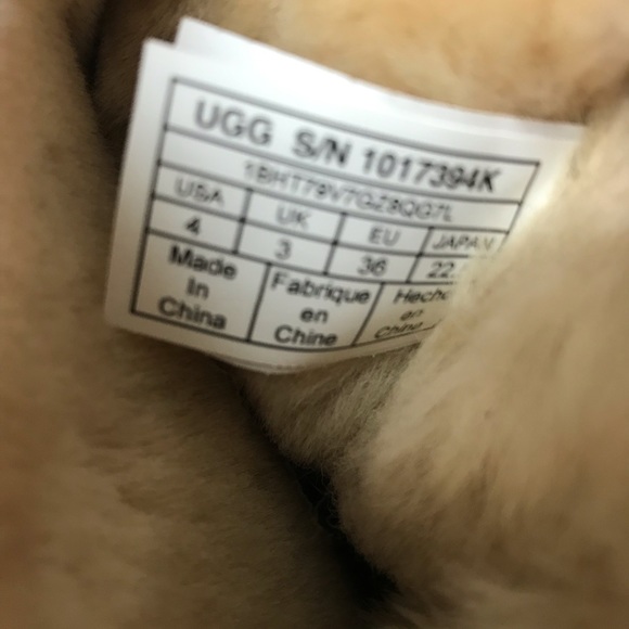 New Ugg boots Bailey Bow ll size - USA 4 - Picture 5 of 5